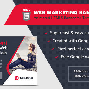 HTML5 Ads - Web Marketing Banner Templates
