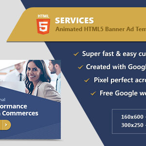 HTML5 Animated Banner Ads - Business Services (GWD)