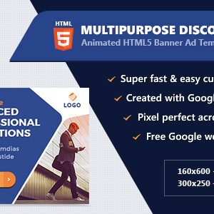 HTML5 Animated Banner Ads - Technology (GWD)
