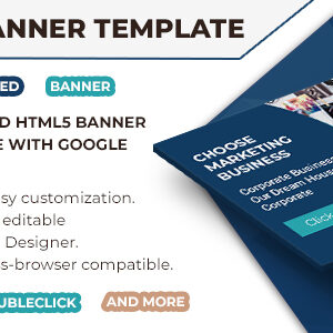 HTML5 Animated Banner Ads Template GWD V4