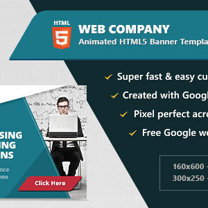 HTML5 Animated Banner Ads - Web Company (GWD)