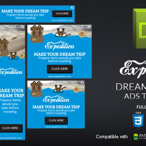 HTML5 Banner Dreamweaver Template v3