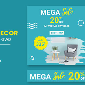 Interior Decor Google Adwords HTML5 Banner Ads GWD