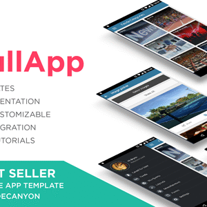 IonFullApp | Full Ionic Template + Cordova Plugins