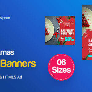 L02-Merry Christmas Banners HTML5 (GWD & PSD)