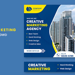 Marketing Agency Animated Banner Google Web Designer