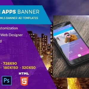 Mobile Apps HTML5 GWD Ad Banner