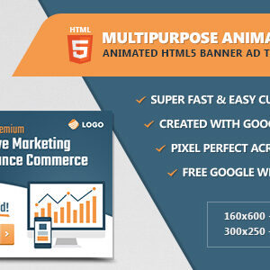 Multipurpose Animated HTML5 Banner Ads