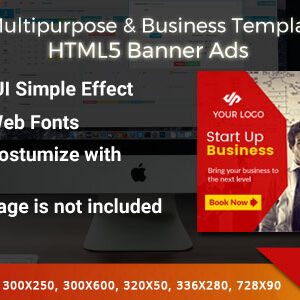 Multipurpose Business Ad Template - GWD - 7 Sizes