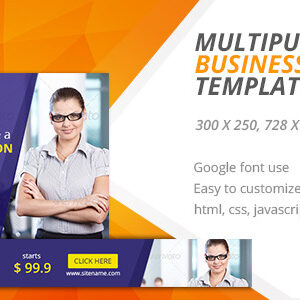 Multipurpose | Google HTML5 Ad Template 05