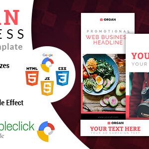 Organ | Multipurpose HTML 5 Animated Google Banner