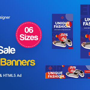 Product Sale Banners HTML5 D51 Ad