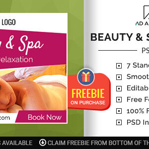 Professional Services | Beauty & Spa Banner (PS001)