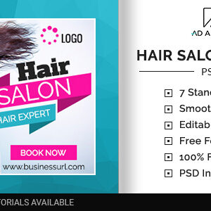 Professional Services | Hair Salon Banner (PS018)
