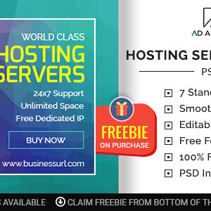 Professional Services | Hosting Server Banner (PS008)