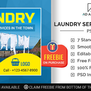 Professional Services | Laundry Service Banner (PS016)