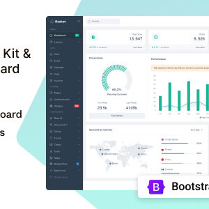 Rasket - Bootstrap Admin & Dashboard UI Kit