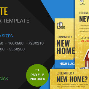 Real Estate | HTML5 Google Banner Ad 01 