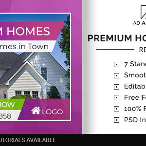 Real Estate | Premium Homes Banner (RE007)