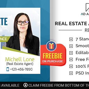 Real Estate | Reliable Agent Banner (RE002)