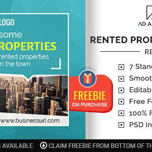 Real Estate | Rented Property Banner (RE003)