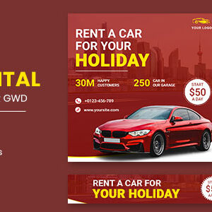 Rent Car Banner HTML5 Banner Ads GWD