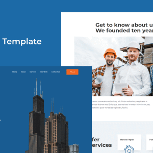 Rinovim - Renovation Landing Page Template