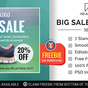 Shopping & E-commerce | Big Sale Banner (SE002)