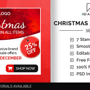 Shopping & E-commerce | Christmas Sale Banner (SE008)