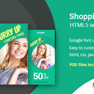 Shopping | HTML5 Google Banner Ad 5