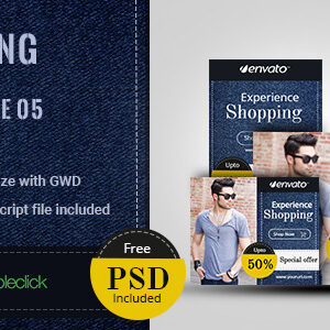 Shopping | HTML5 Google Banner Ad 6
