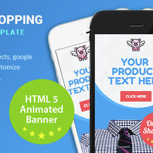 Shopping | HTML5 Google Banner Ad 7