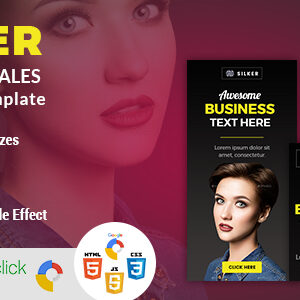 Silker | Business HTML 5 Animated Google Banner