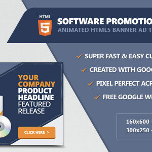 Software Promotion Banners - HTML5 Animated