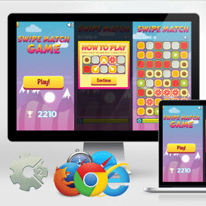 Swipe Match Game  - Casual Fruit Match 3 Game CAPX