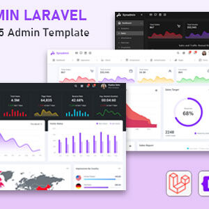 Synadmin - Laravel 8 + Bootstrap 5 Admin Template