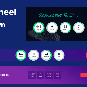 TimerWheel - Circle Countdown Timer Javascript, HTML5