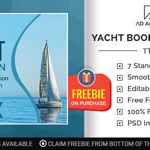 Tour & Travel | Yacht Booking Banner (TT003)