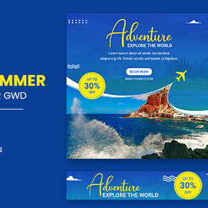 Travel Animated Banner Google Web Designer