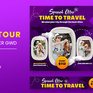 Travel Google Adwords HTML5 Banner Ads GWD