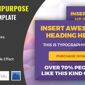 Typo Multipurpose | HTML 5 Animated Google Banner