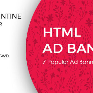 Valentine Day Sale Ad Banners