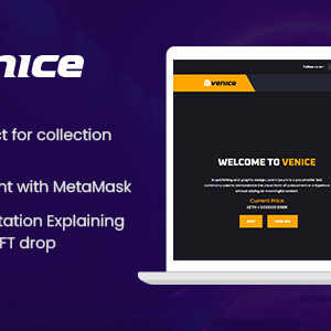 Venice - NFT Drop / Collection Template